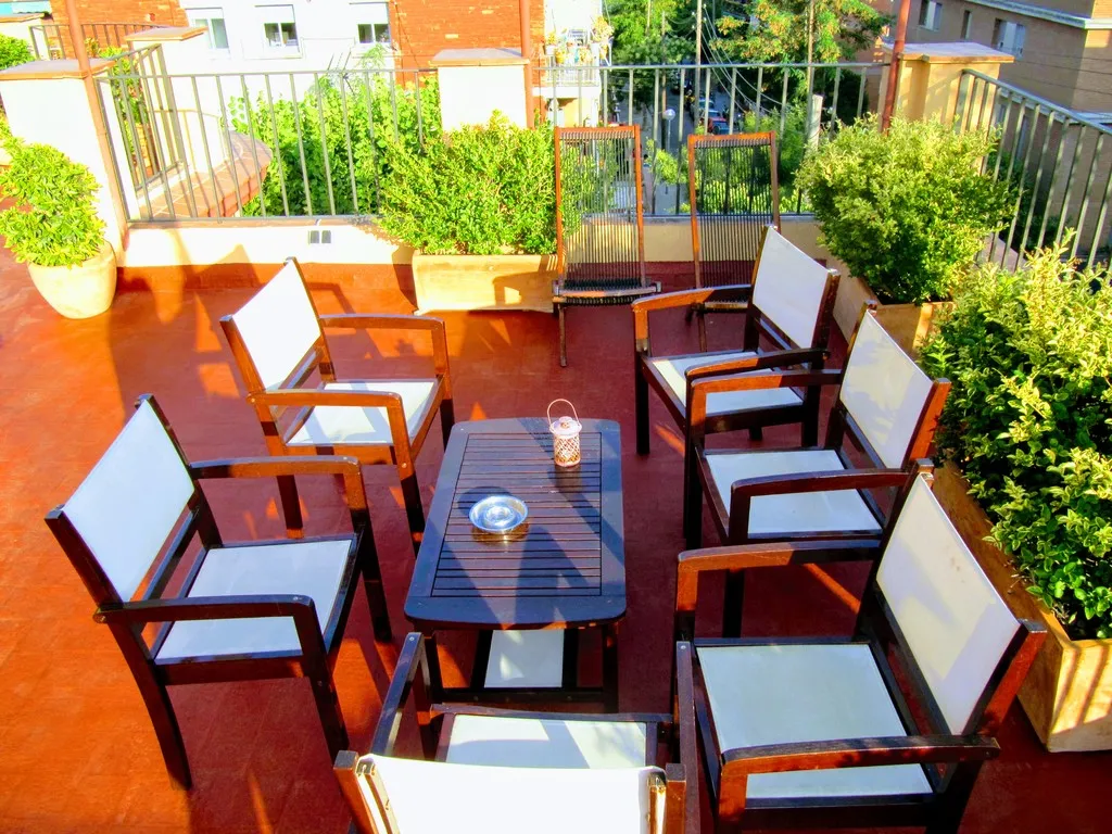 Terrace, Garden House Hostel Barcelona by Feetup Hostels, Barcelona