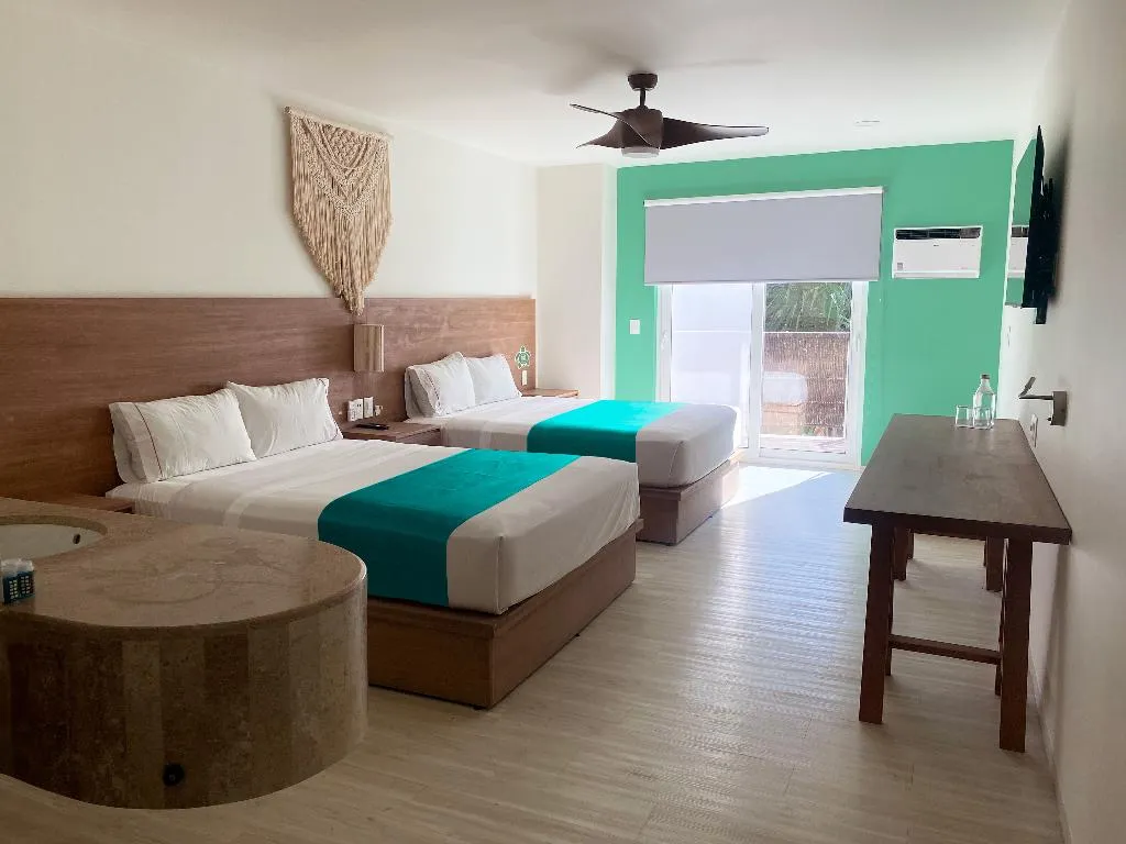 FAMILY ROOM TWO QUEEN BEDS Room, Siente Tulum Hotel & Cenote Club, Cancun Area