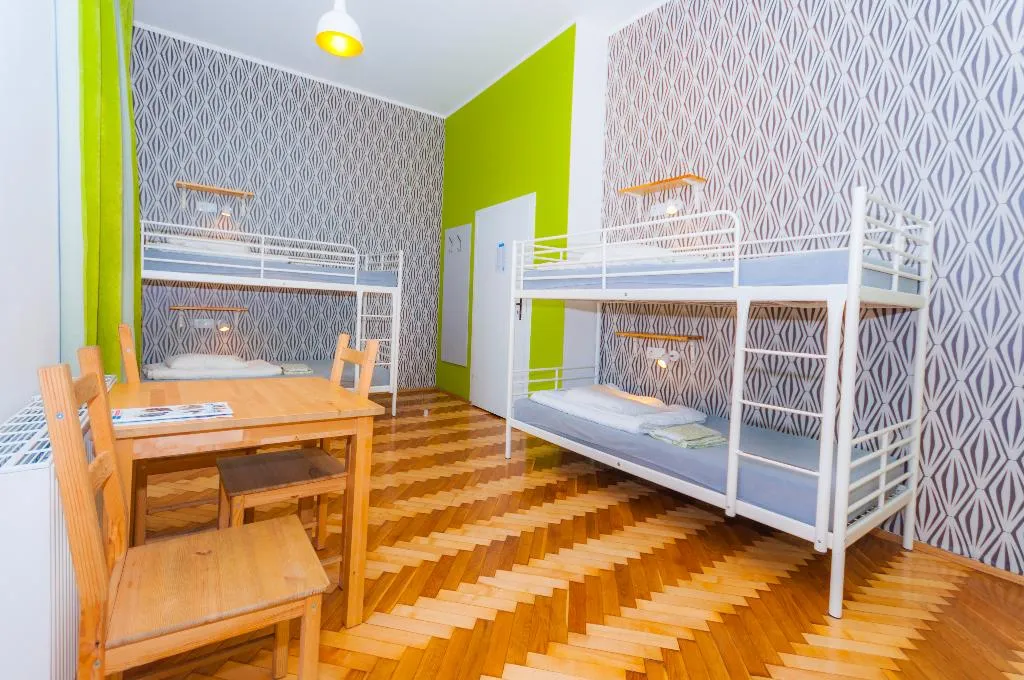 Bed in dormitory CAPACITY 8 Room, Hostel Atlantis Kraków, Krakow