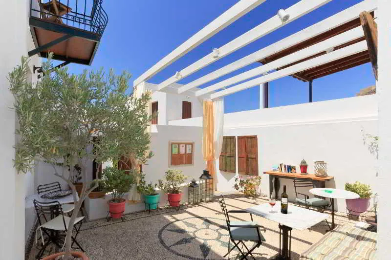 Terrace, Filoxenia Cozy, Rhodes