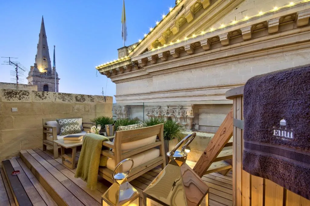 Terrace, Casa Ellul, Malta