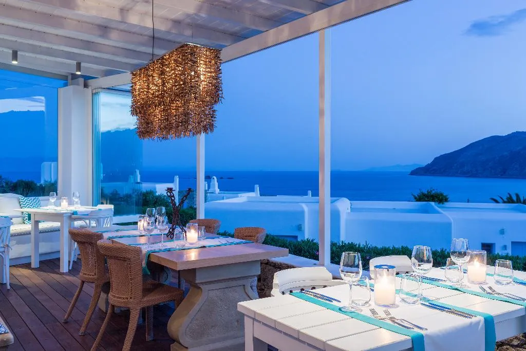 Restaurant, Archipelagos Hotel, Mykonos