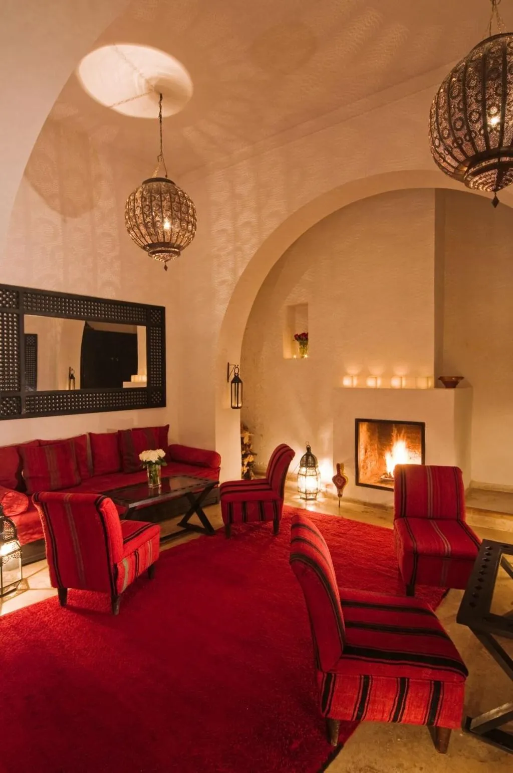 Lobby, Dar Hanane, Marrakech