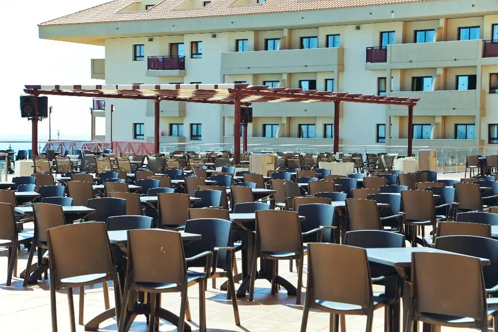 Terrace, Ohtels Mazagon, Costa De La Luz