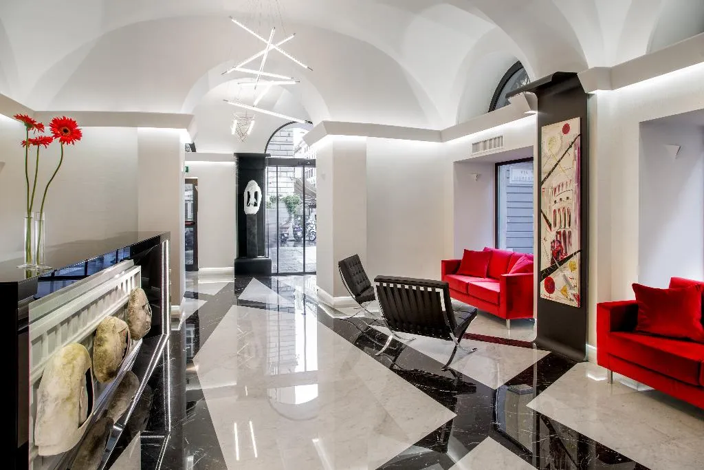 Lobby, Gioberti Art Hotel, Rome
