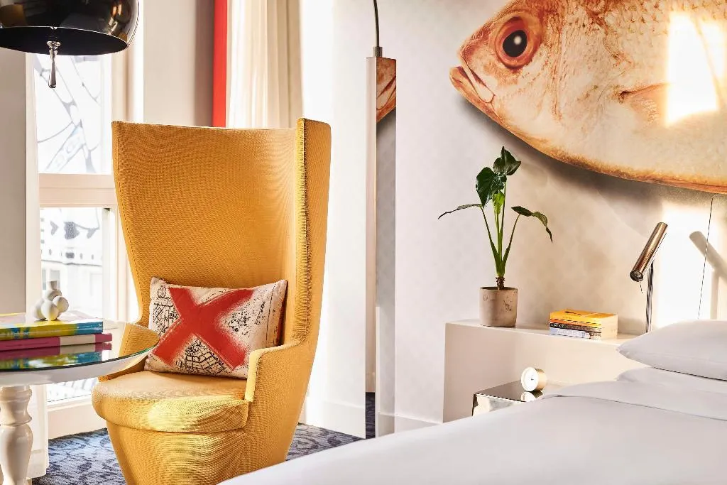 DOUBLE DELUXE GARDEN VIEW Room, Andaz Amsterdam, Prinsengracht, By Hyatt, Amsterdam