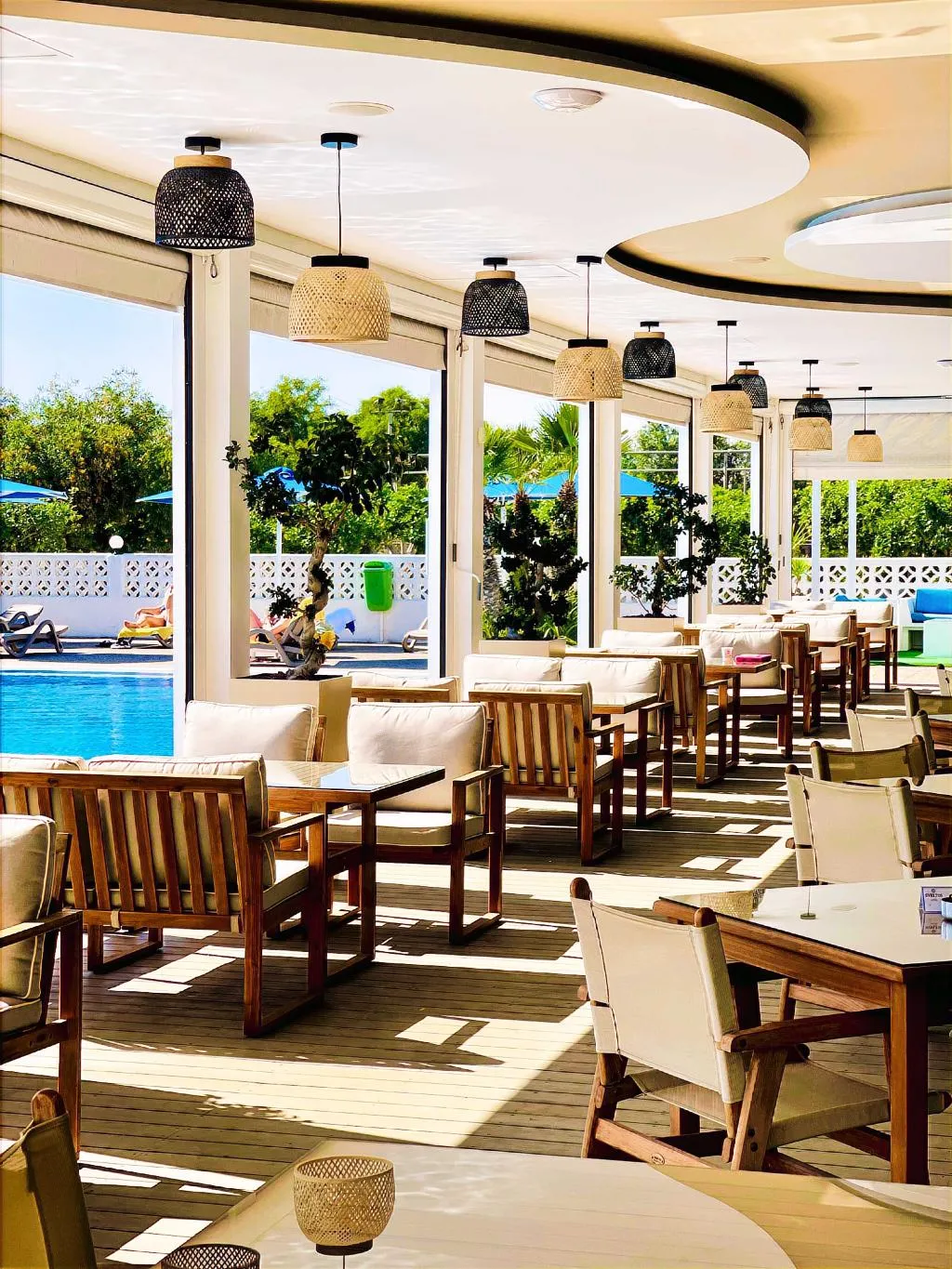 Terrace, Sveltos Hotel, Cyprus