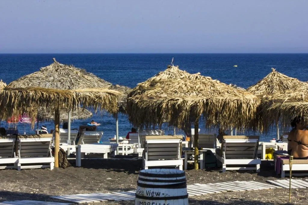Beach, Sea View Beach Hotel, Santorini