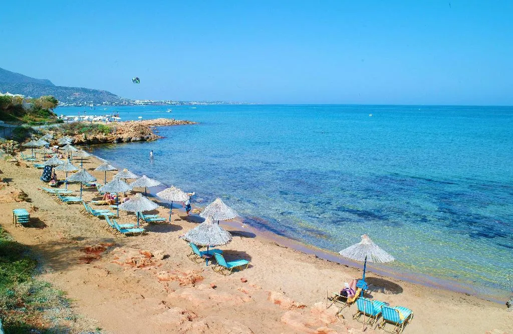Beach, COOEE Kyknos Beach Hotel & Bungalows, Crete
