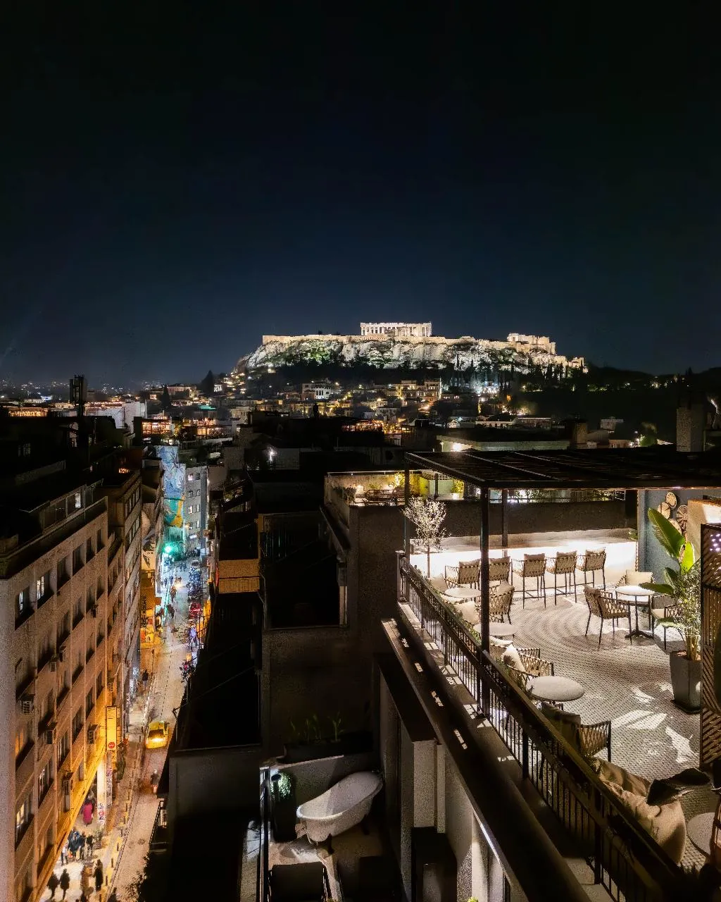 General view, PAME House, Athens