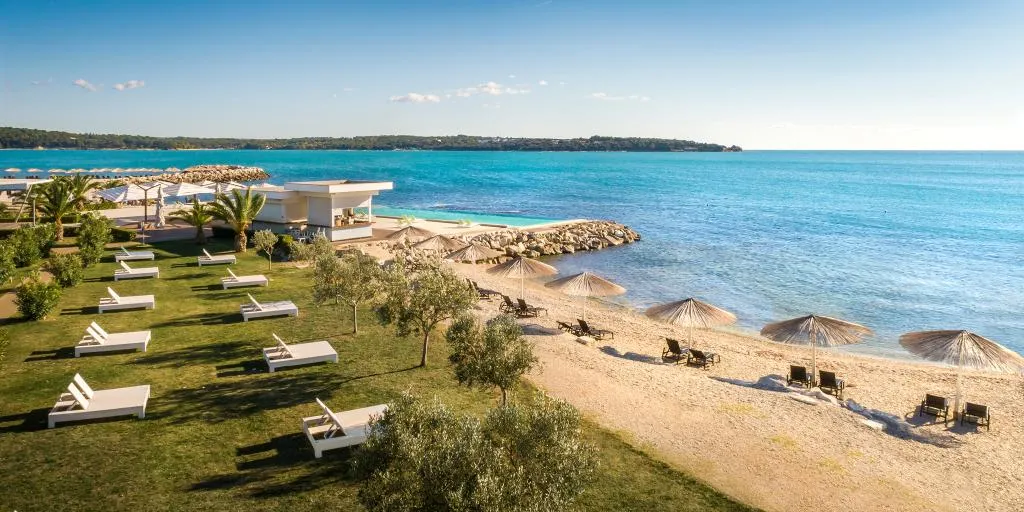 Beach, Aminess Planet Camping Holiday Homes Sirena, Istria