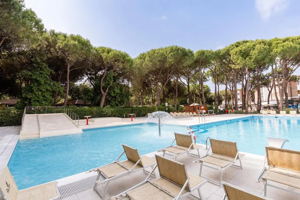 Pool, Club del Sole Jesolo Family Resort, Venice