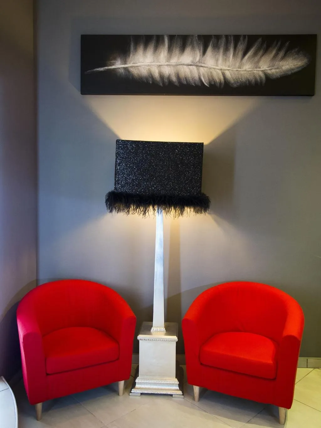 Lobby, Palladini Hostel, Naples