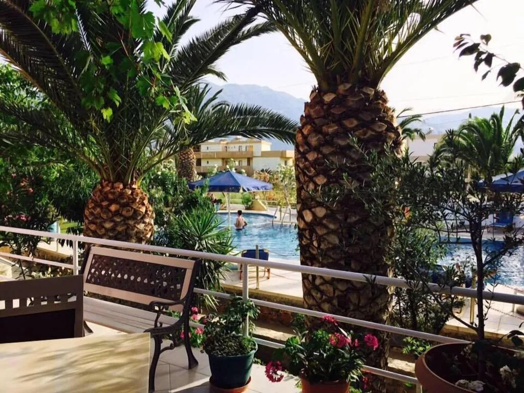 Terrace, Anatoli Beach, Crete