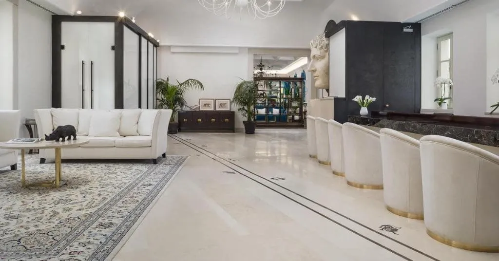 Lobby, Villa Agrippina Gran Meliá, Rome