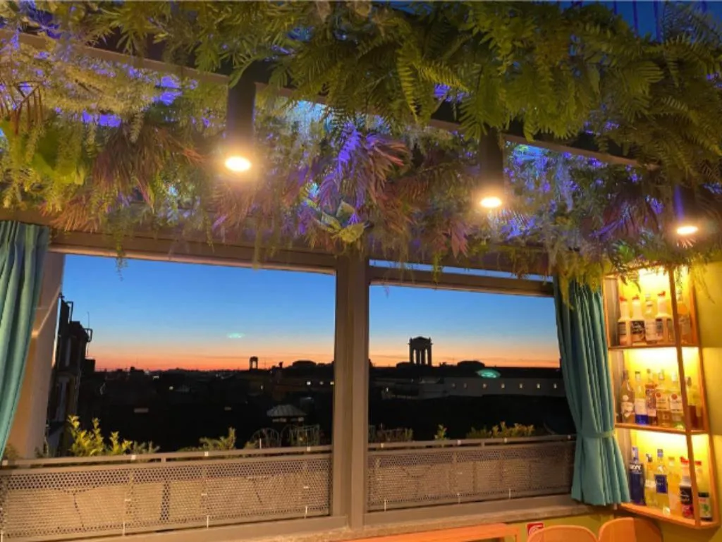 Terrace, Hotel Montecarlo, Rome