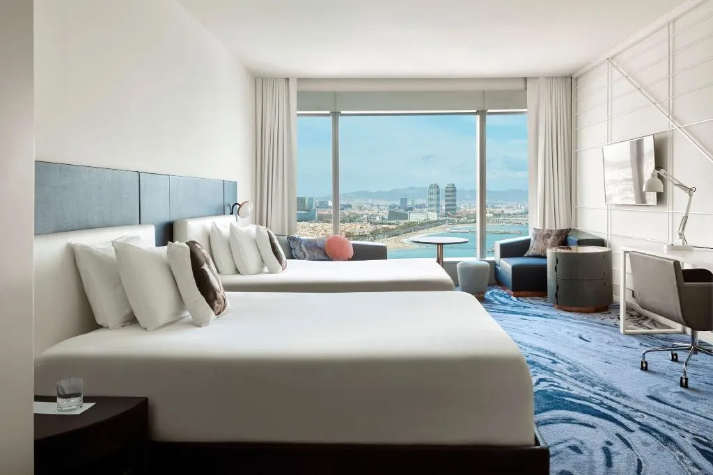 TWIN SEA VIEW Room, W Barcelona, Barcelona