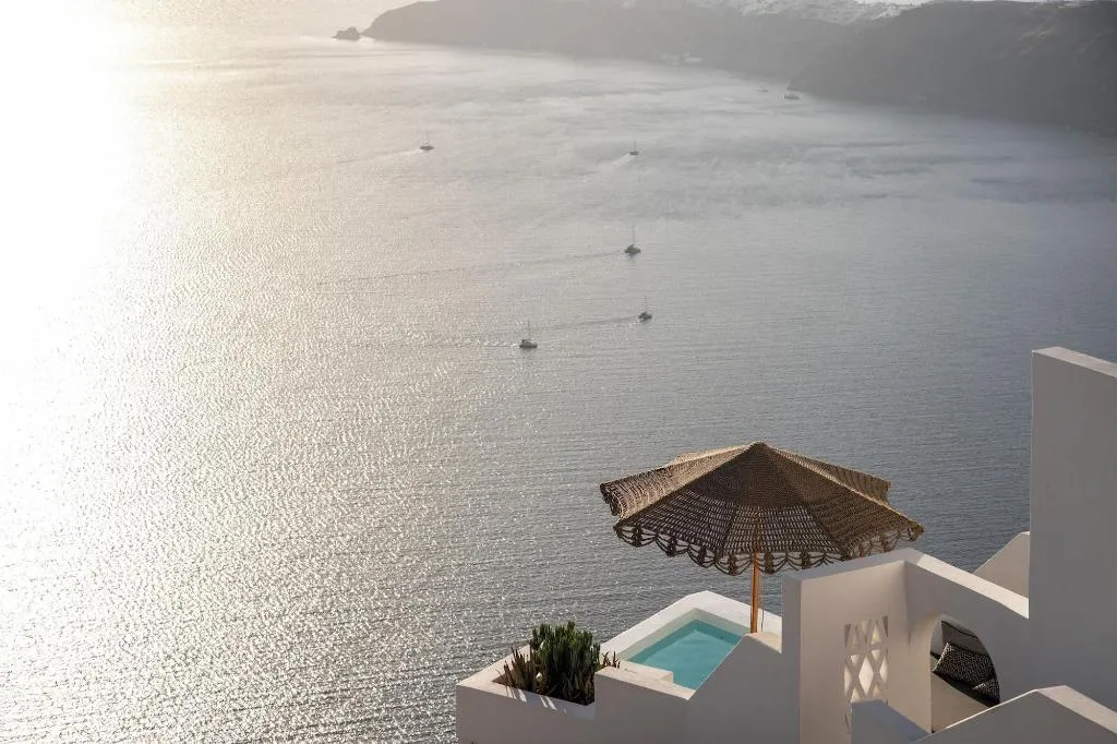 General view, Villa Lukas, Santorini