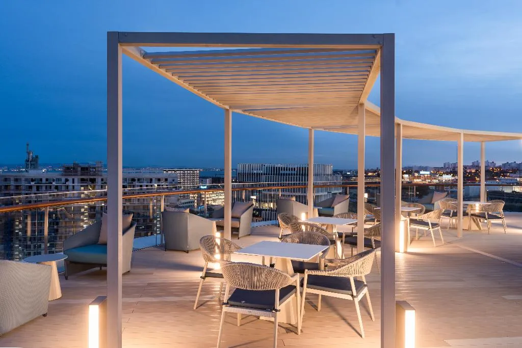 Terrace, Eurostars Universal Lisboa, Lisbon