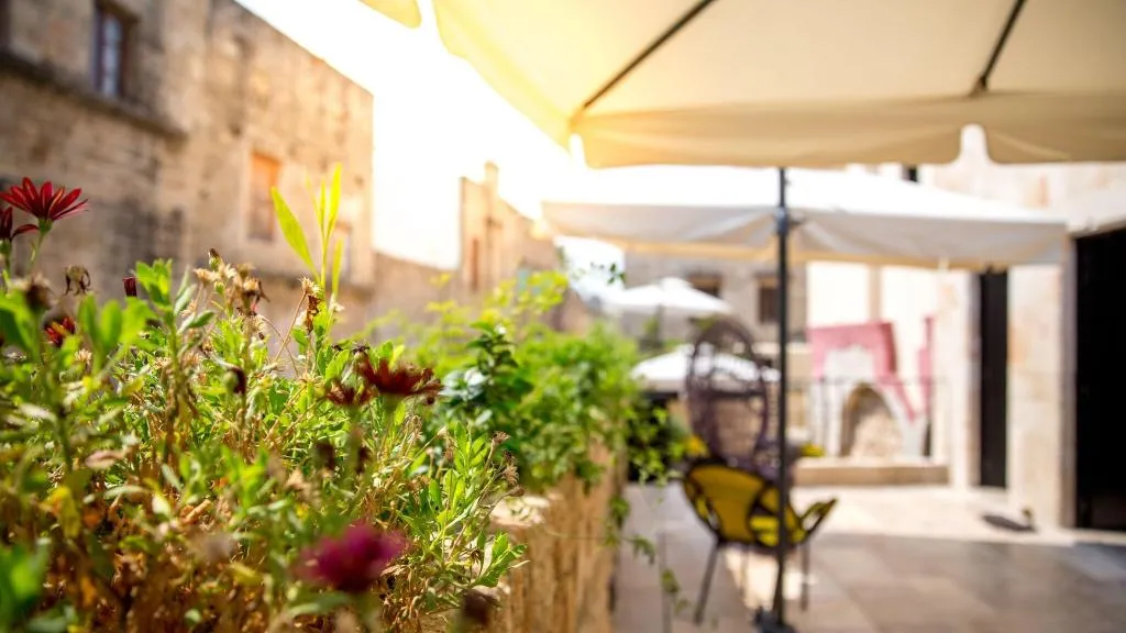 Terrace, Allegory Boutique Hotel, Rhodes