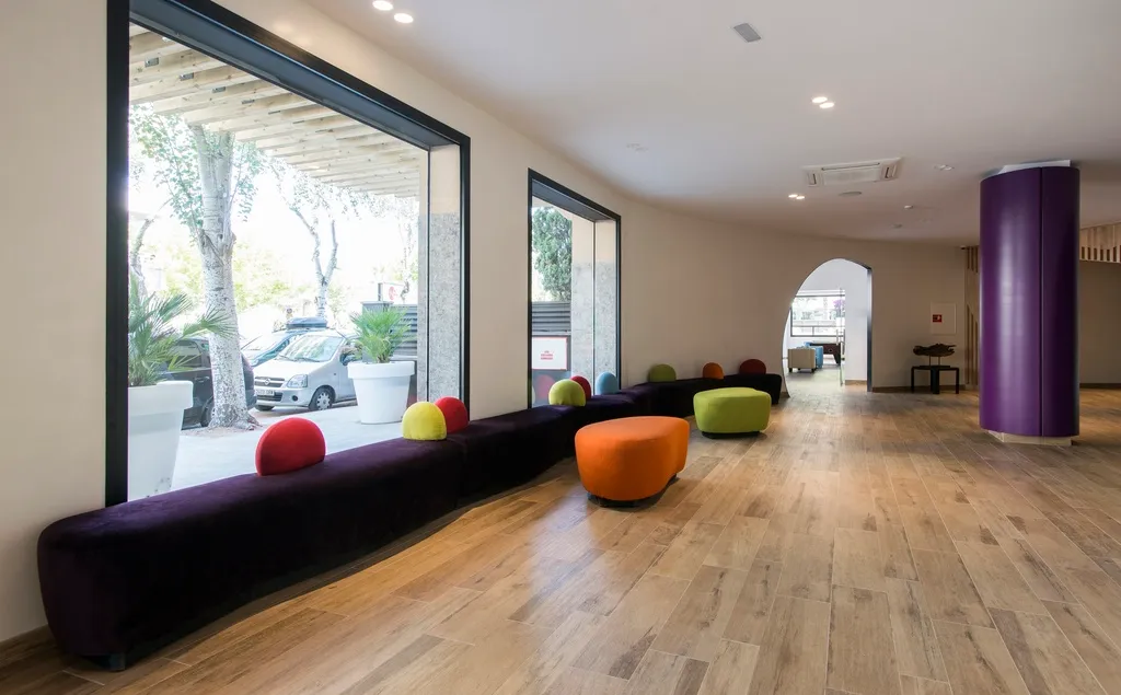 Lobby, Apartamentos California, Costa Dorada