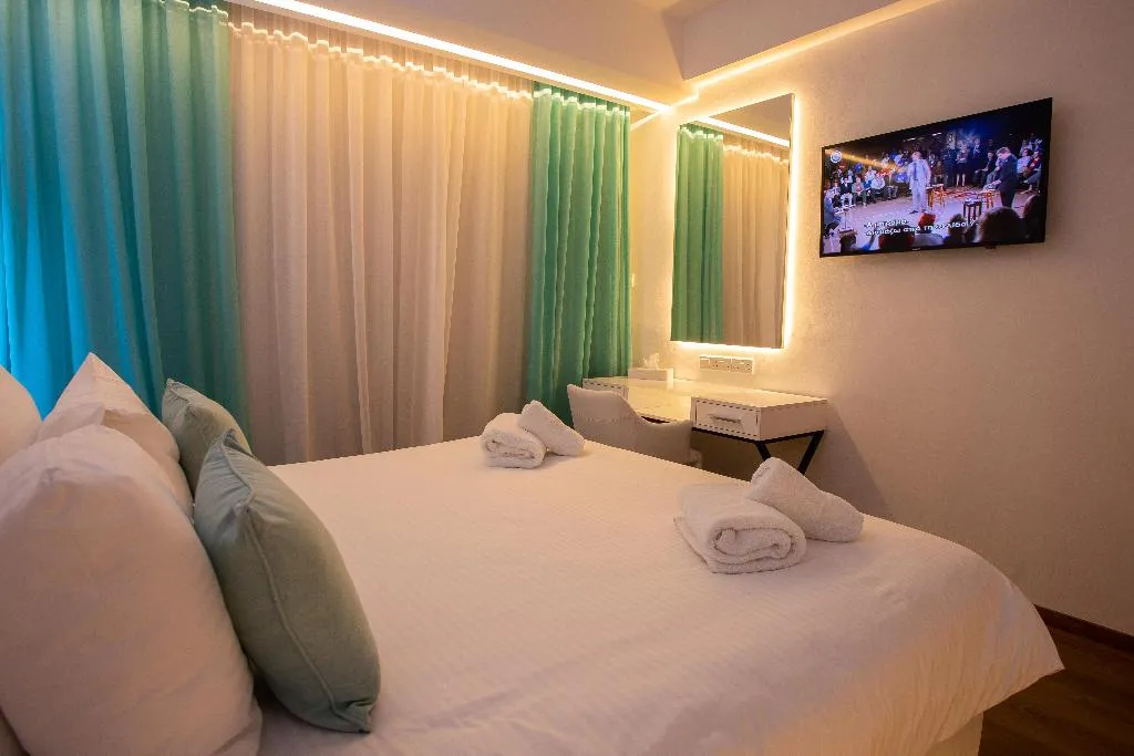 DOUBLE DELUXE SIDE SEA VIEW Room, Napa Suites, Cyprus