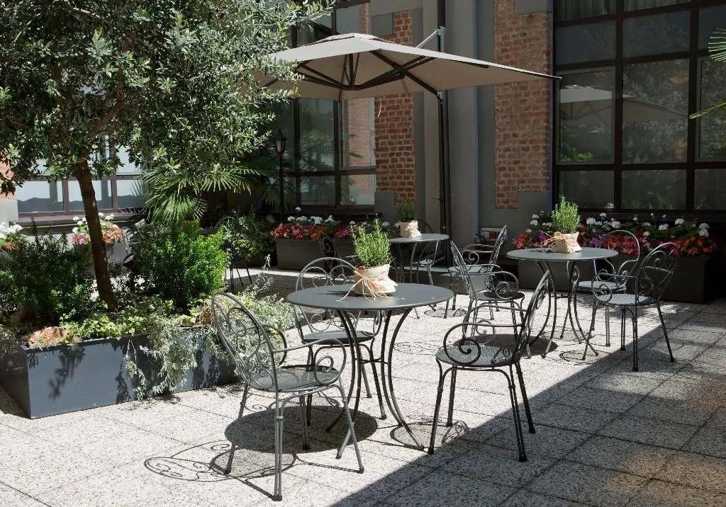 Terrace, Starhotels Business Palace, Milan