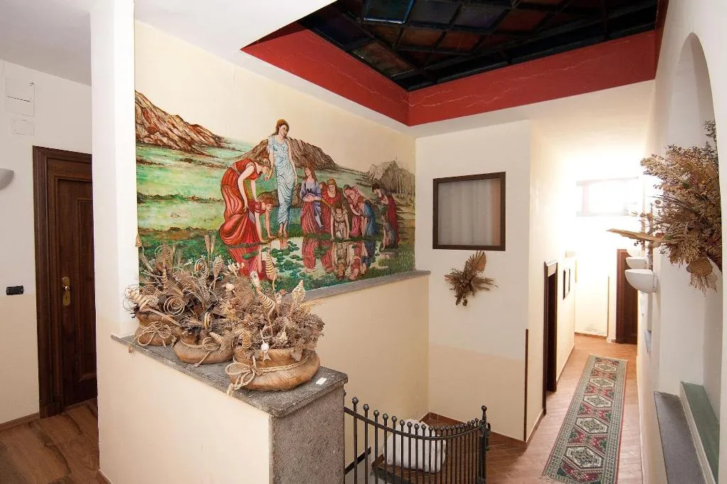 Lobby, Pompeii Ruins Hotel, Naples