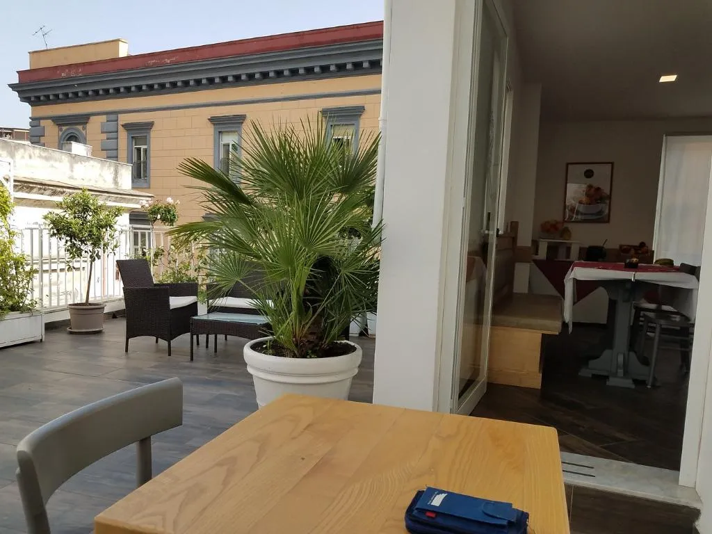 Terrace, Hotel San Michele, Naples