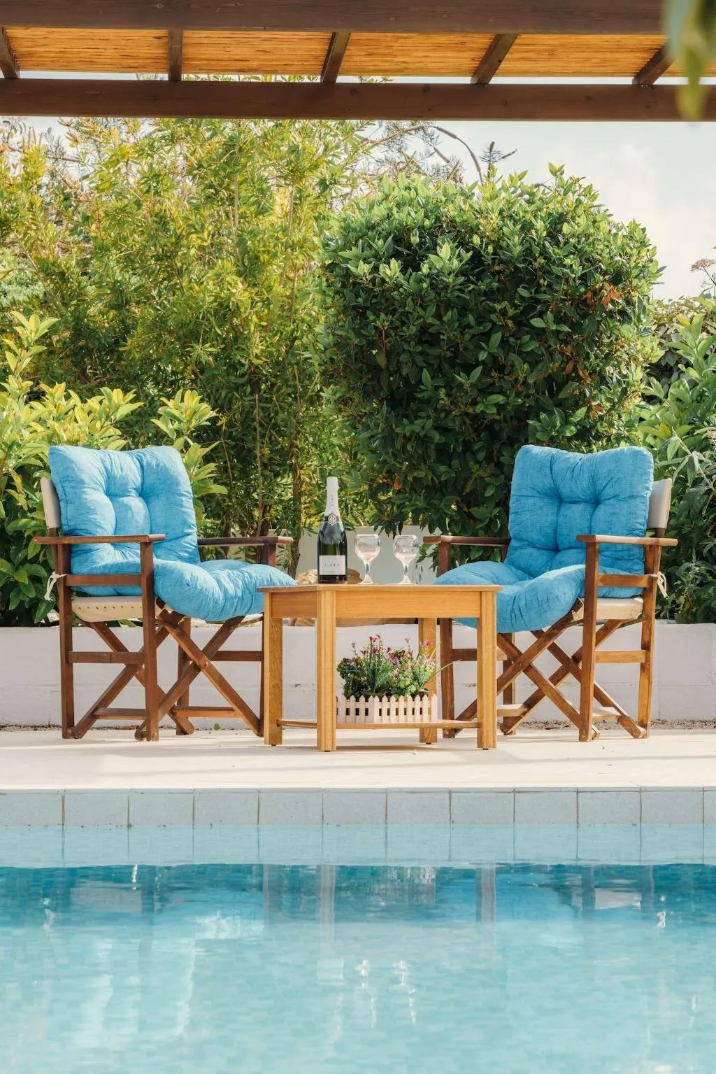Terrace, Gennadi Dreams Holiday Villa, Rhodes