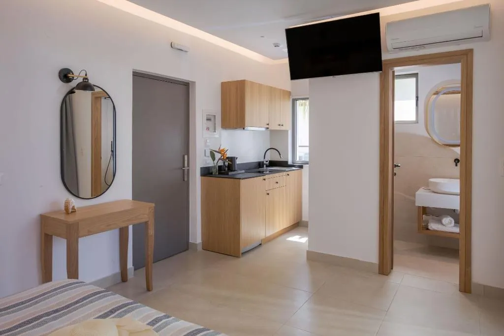 STUDIO CAPACITY 2 Room, Galazio beach resort, Crete