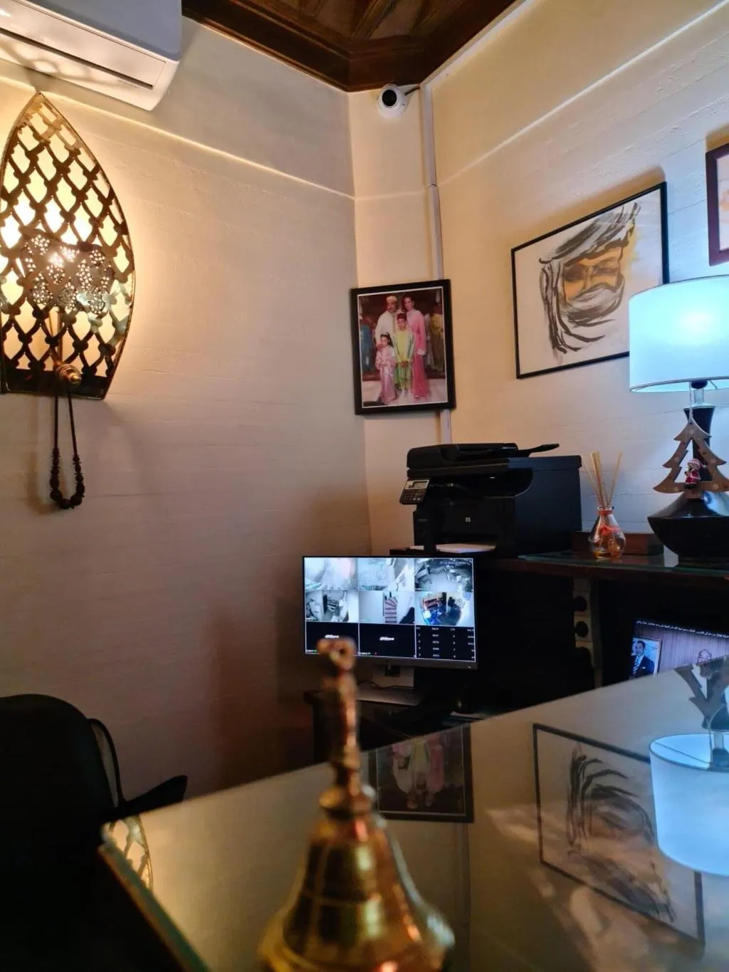 Lobby, Riad Aubrac, Marrakech