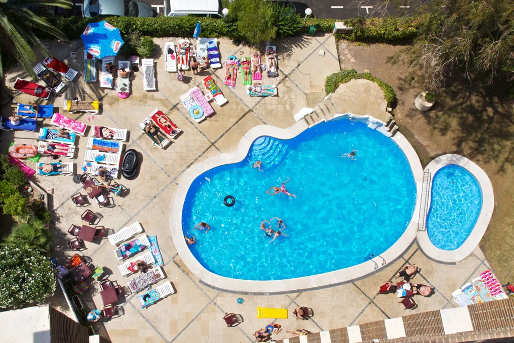 Terrace, Levante Beach Apartamentos, Costa Blanca