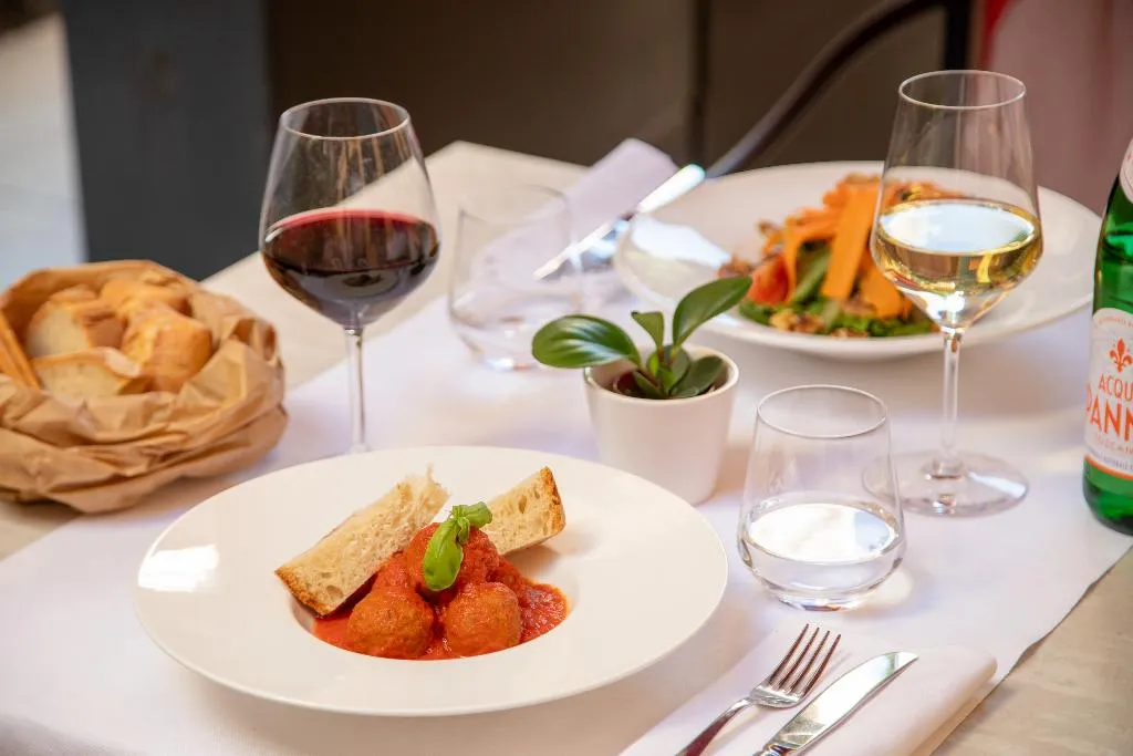 Restaurant, Rose Garden Palace, Rome