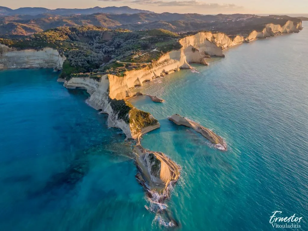 Beach, Blue Dream Apartments, Corfu