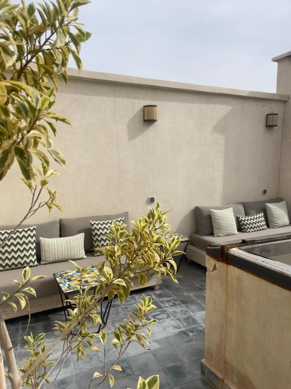 Terrace, Ryad Selyen, Marrakech