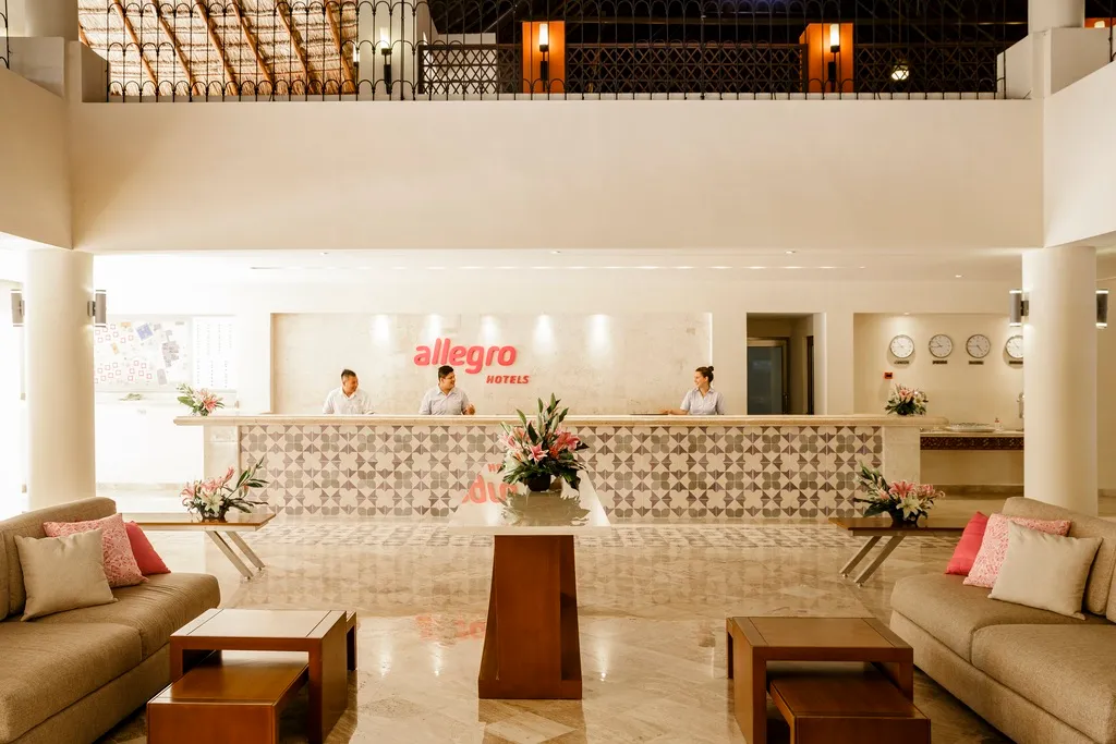 Lobby, Allegro Playacar, Cancun Area