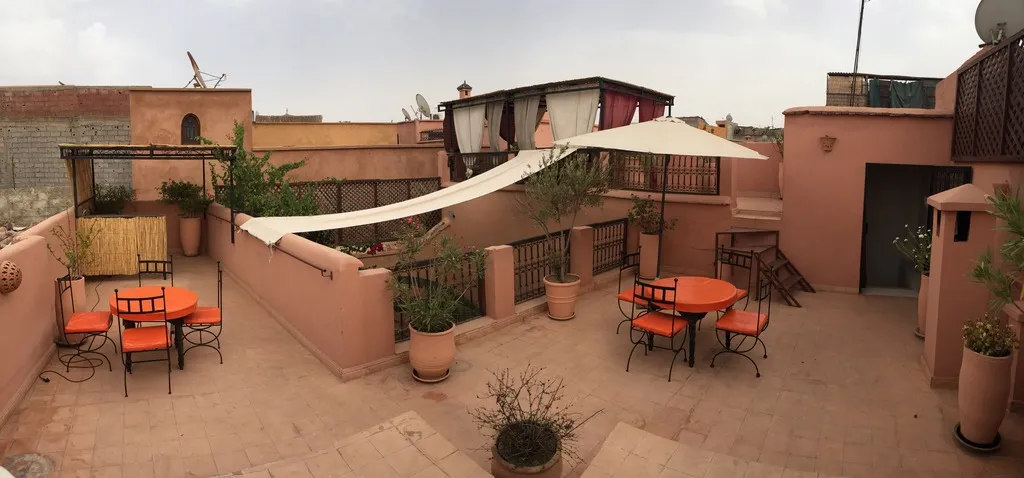 Terrace, Riad Ineslisa, Marrakech