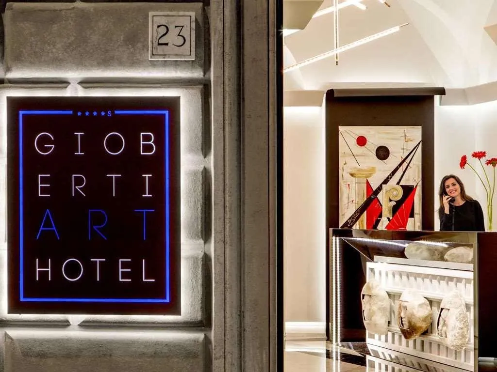 Lobby, Gioberti Art Hotel, Rome