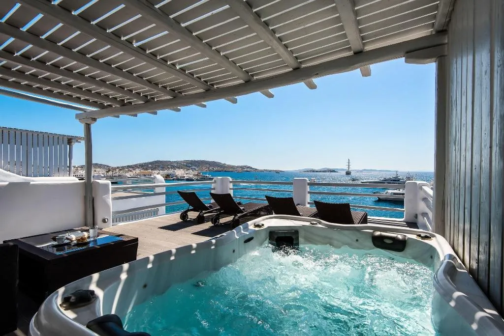 Room, Riva Suites, Mykonos