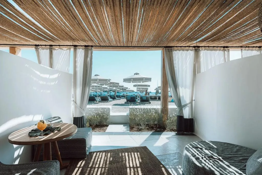 DOUBLE DELUXE BEACH FRONT Room, Mykonos Ammos, Mykonos