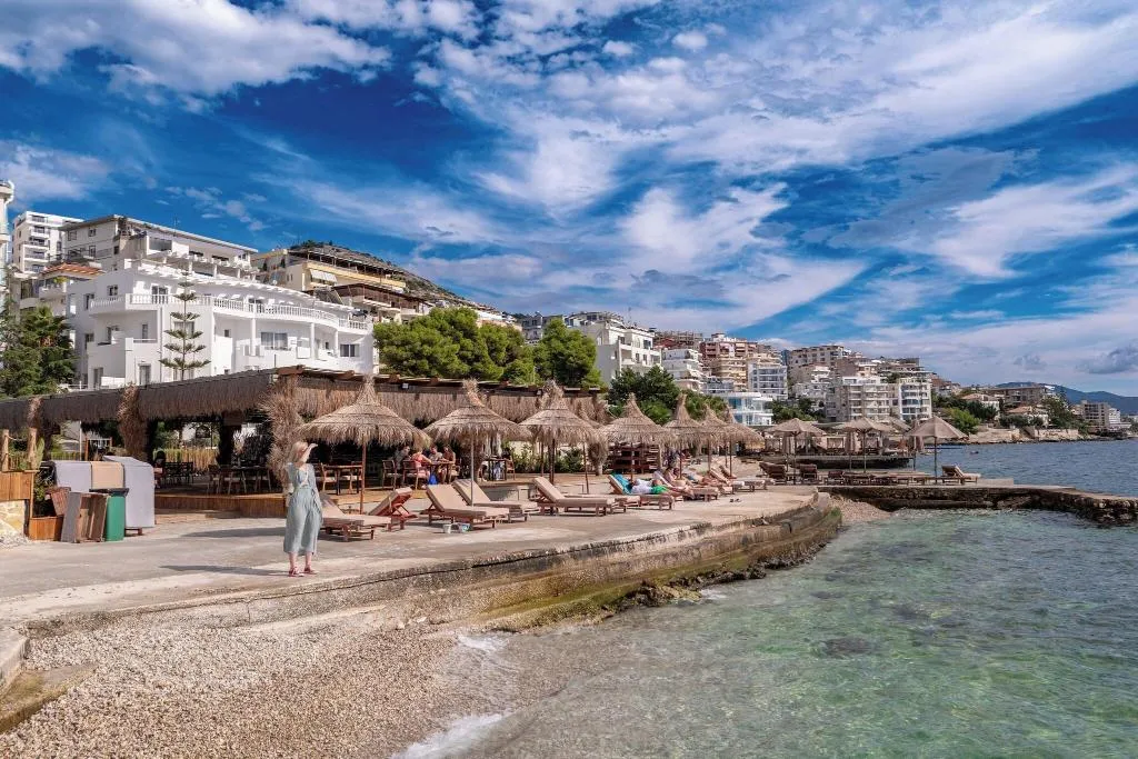 General view, Grand Hotel Saranda, Southern Albania