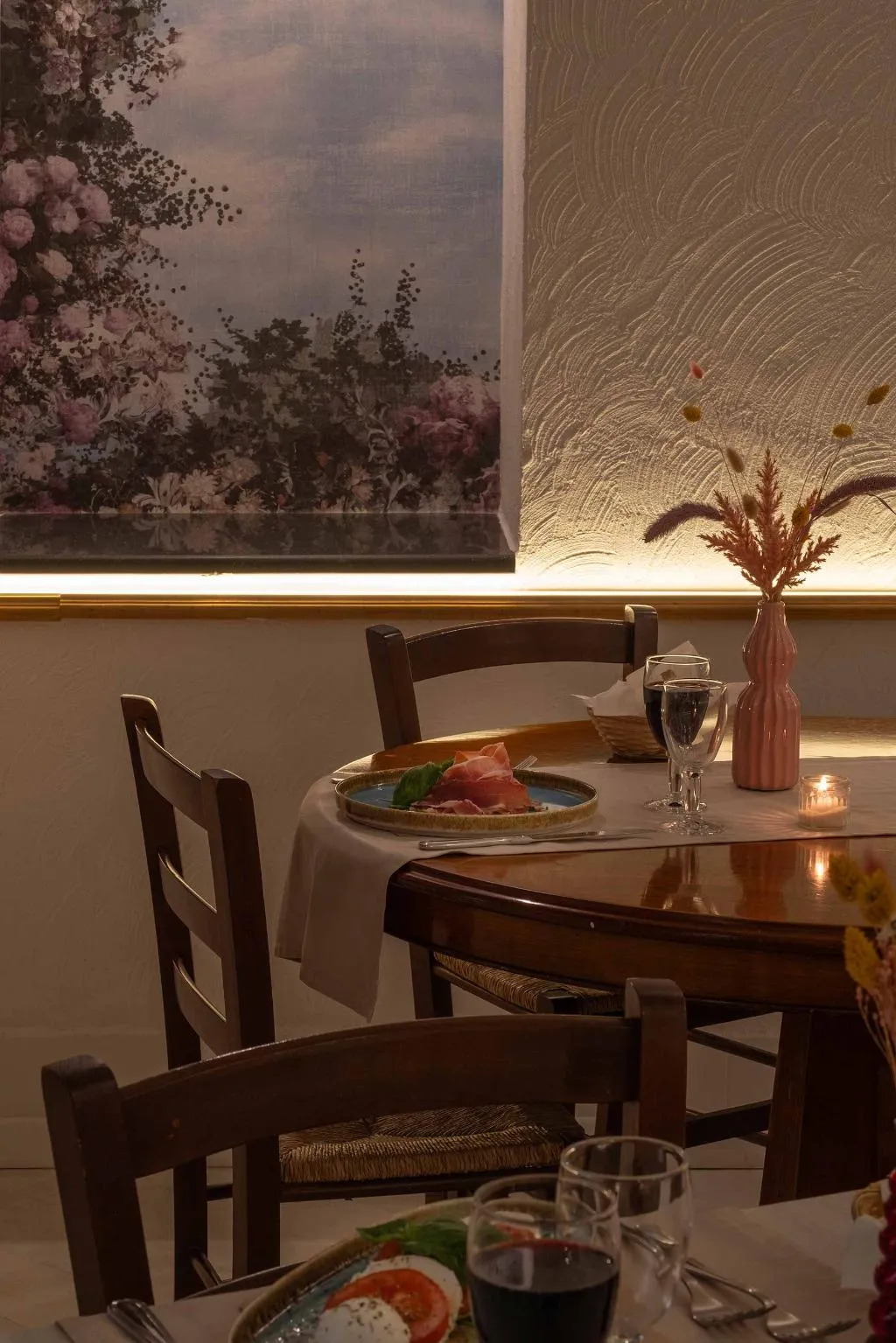 Restaurant, Grand Hotel Europa, Naples