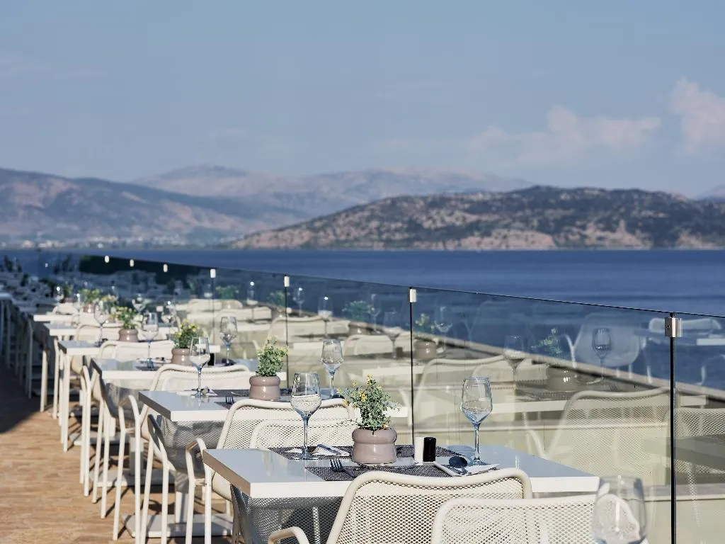Restaurant, Atlantica Nissaki Beach, Corfu