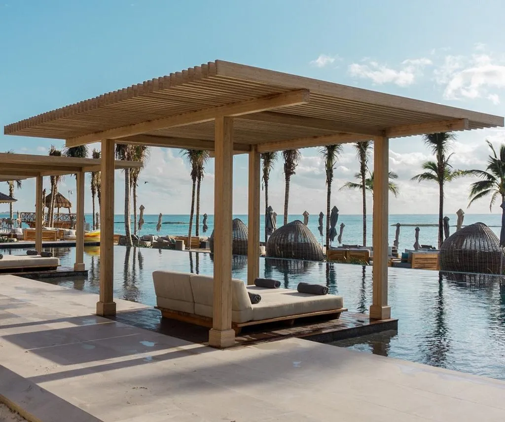 Beach, Banyan Tree Mayakoba, Cancun Area