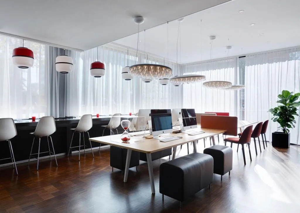 Lobby, citizenM Amsterdam South hotel, Amsterdam