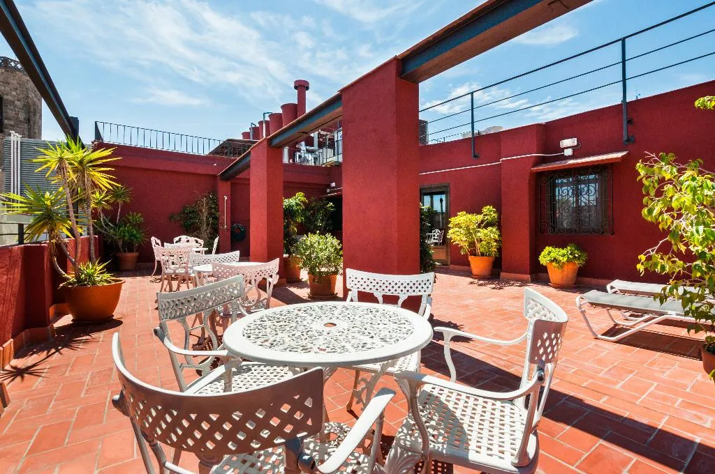 Terrace, Hotel Gotico, Barcelona