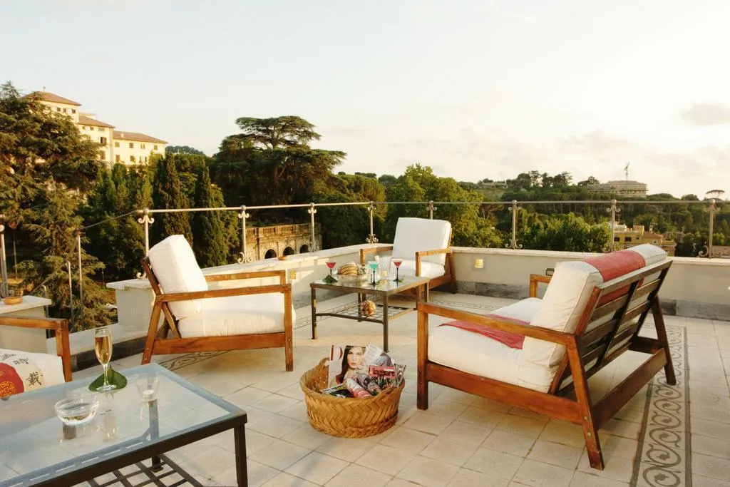 General view, Hotel Flora, Rome