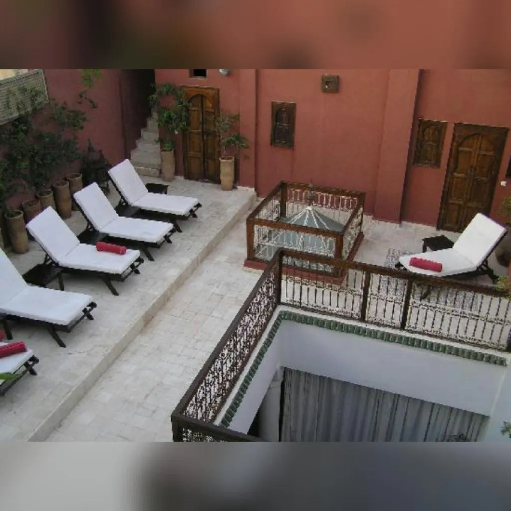 Terrace, Riad Al Mansoura, Marrakech