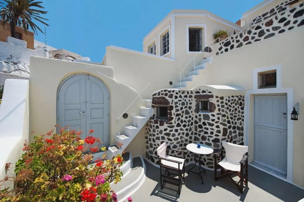 Terrace, Heliophos Boutique Caves, Santorini